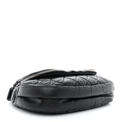 Chanel Nylon Quilted Coco Cocoon Messenger Black 4 of 16