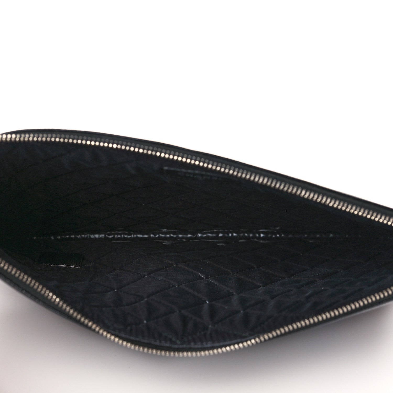 Chanel Caviar Studded Medium Deauville Pouch Black 5 of 11