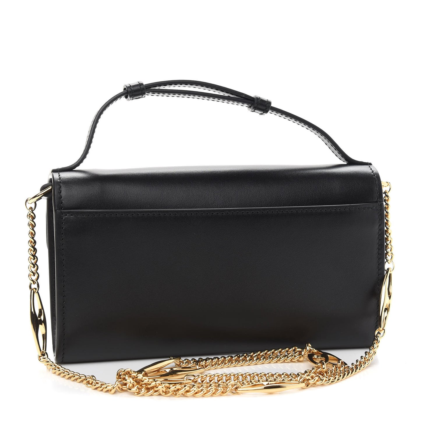 Smooth Calfskin Mini Zumi Shoulder Bag Black