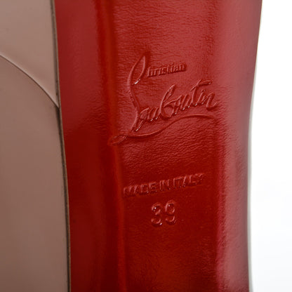 Christian Louboutin Jazz Calf Bianca 120 Pumps 39 Nude 6 of 7