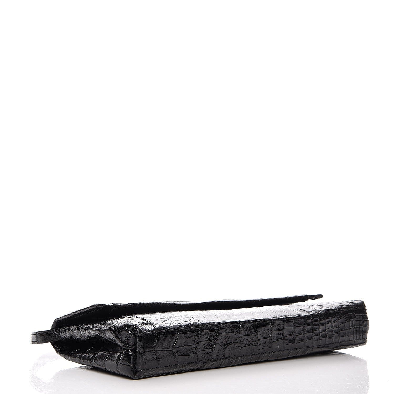 Nancy Gonzalez Crocodile Gotham Clutch Black 4 of 10