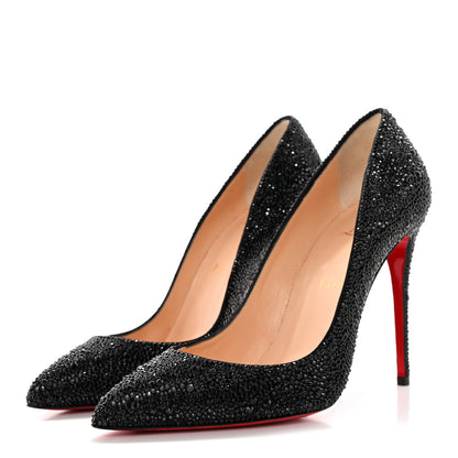 Christian Louboutin Glitter 100 Pumps 39 Black 3 of 11