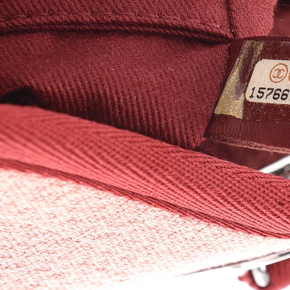 Chanel Canvas Mini Deauville Tote Red 7 of 10