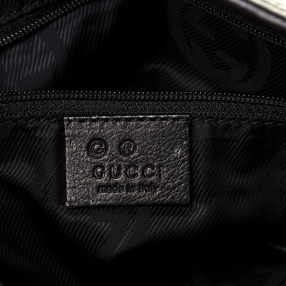 Gucci Guccissima Flat Messenger Bag Dark Brown 6 of 13