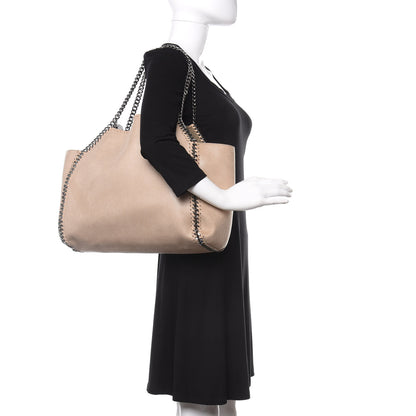 Stella McCartney Shaggy Deer Falabella Reversible Tote Clotted Cream 2 of 10