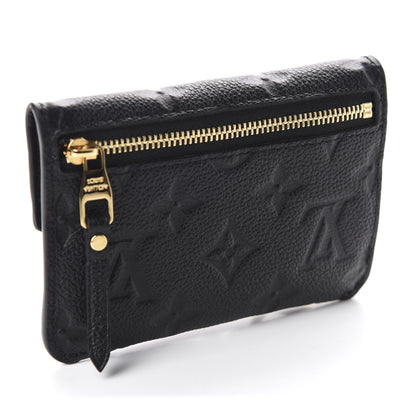 Louis Vuitton Empreinte Key Pouch Black 3 of 7