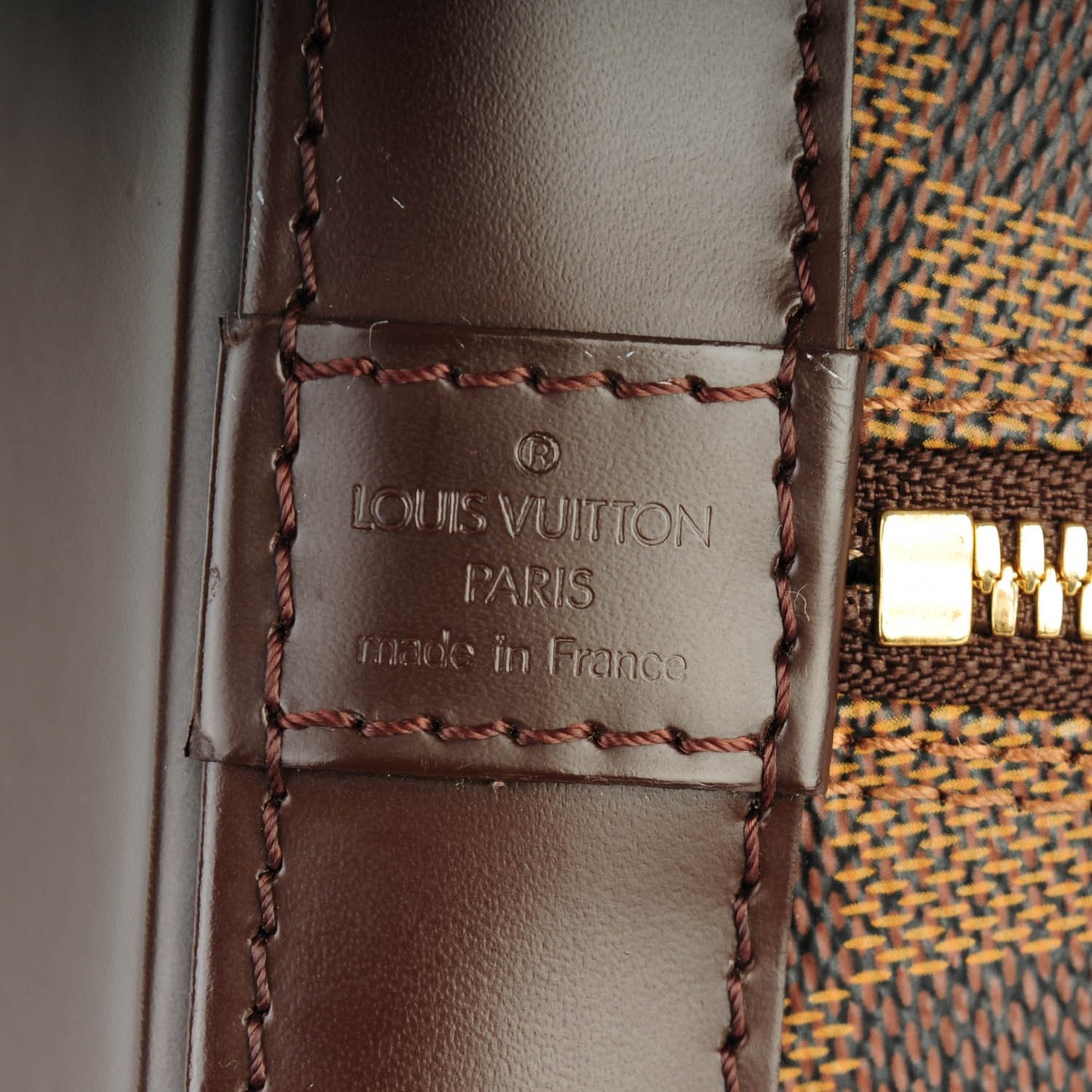 Damier Ebene Alma PM
