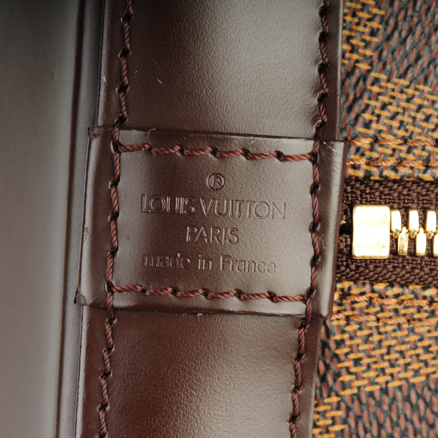 Louis Vuitton Damier Ebene Alma PM 5 of 9