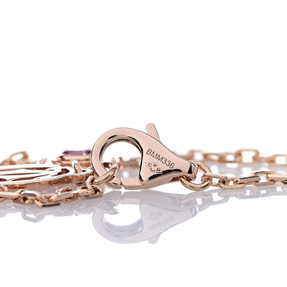 Cartier 18K Pink Gold Pink Sapphire D'Amour Bracelet 5 of 6