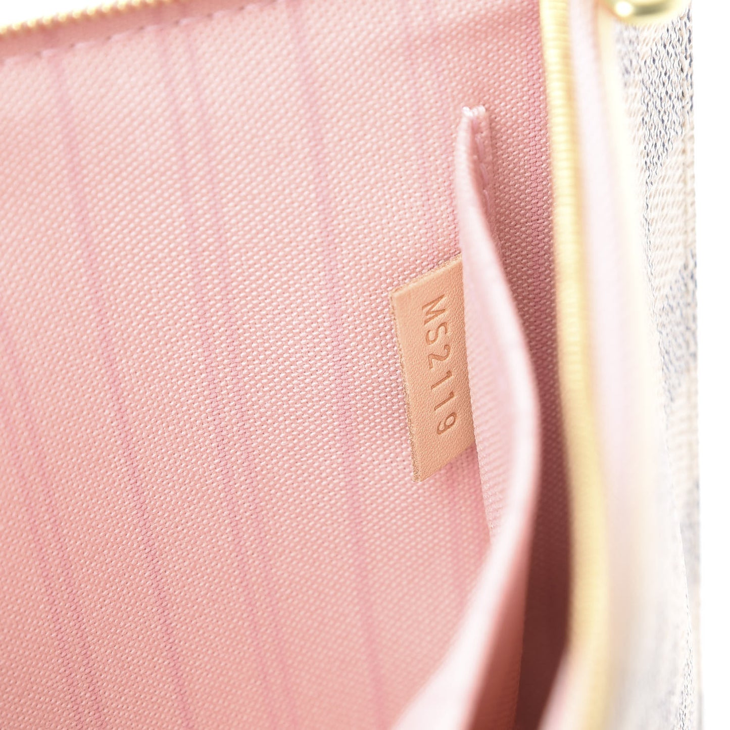 Damier Azur Neverfull MM GM Pochette Rose Ballerine