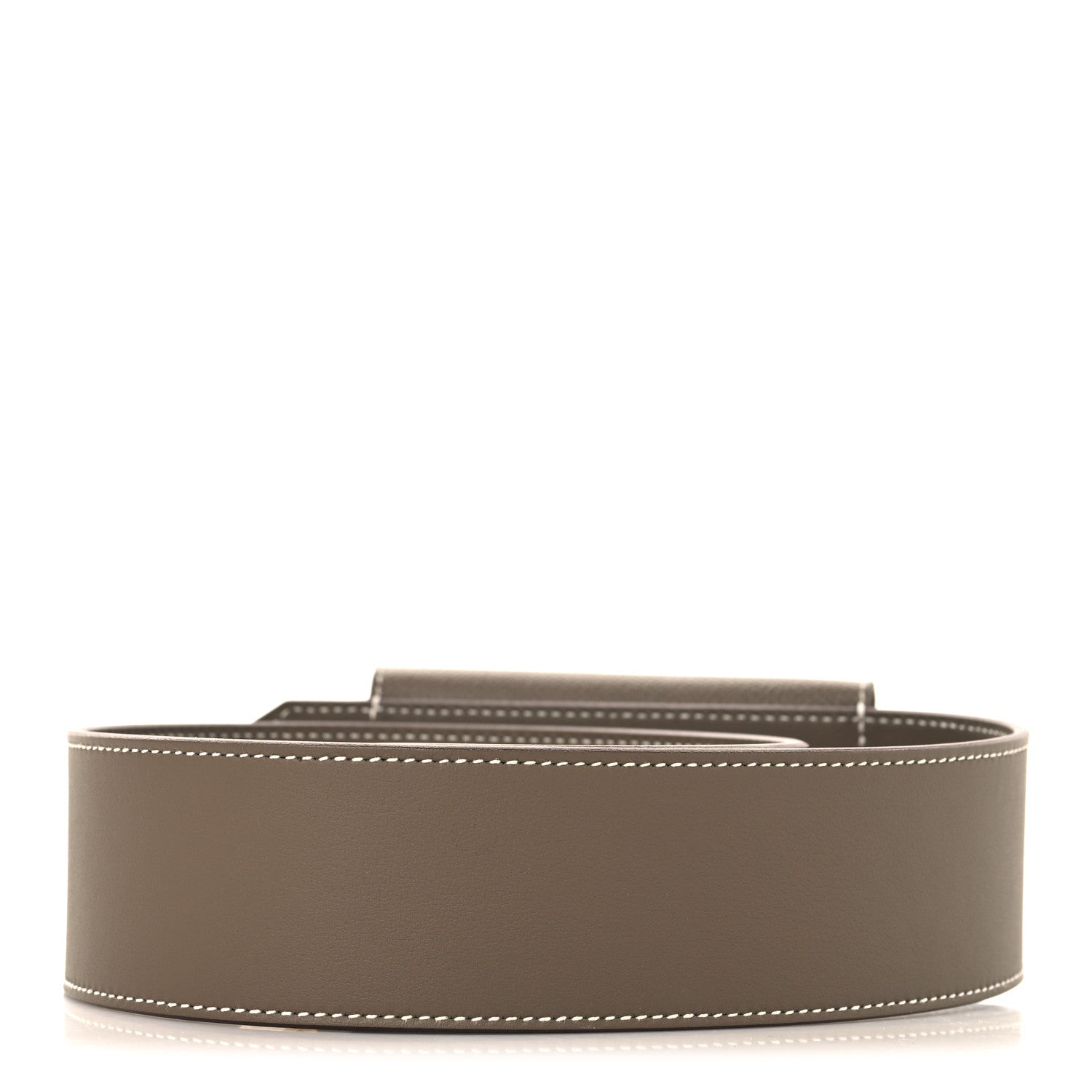 Hermes Swift Epsom Pocket Kelly Shoulder Strap Etoupe 2 of 5