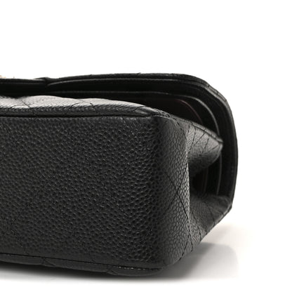 Chanel Caviar Quilted Small Double Flap Black 9 of 9