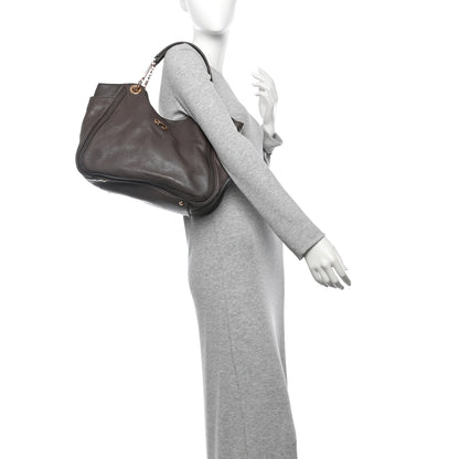 Salvatore Ferragamo Buffalo Betulla Tote Grey 2 of 9