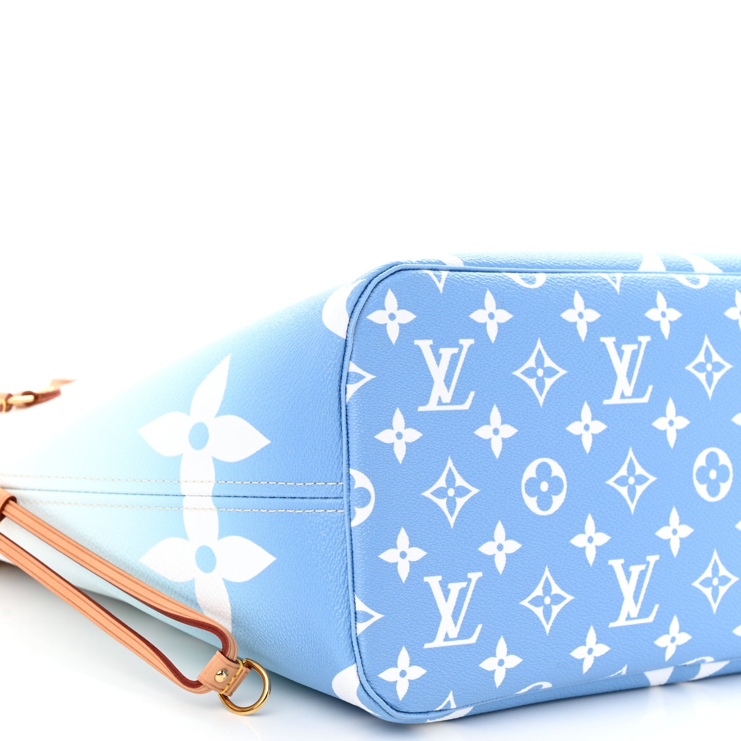 Monogram Giant By The Pool Neverfull MM Blue