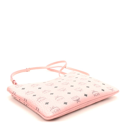 MCM Visetos Medium Crossbody Pouch Soft Pink 4 of 9
