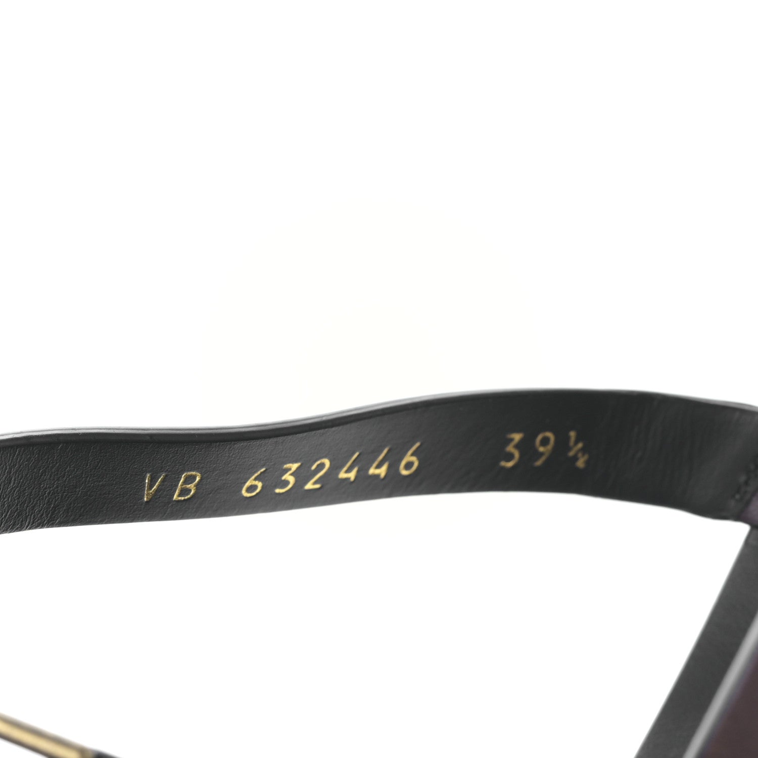 Saint Laurent Calfskin Cassandra Monogram Sandals 39.5 Brown 8 of 9