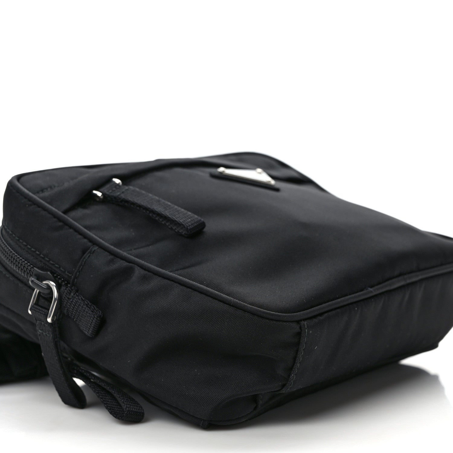 Prada Tessuto Nylon Montagna Belt Bag Black 9 of 10
