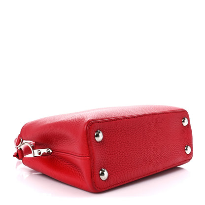 Louis Vuitton Taurillon Capucines BB Rubis 4 of 9