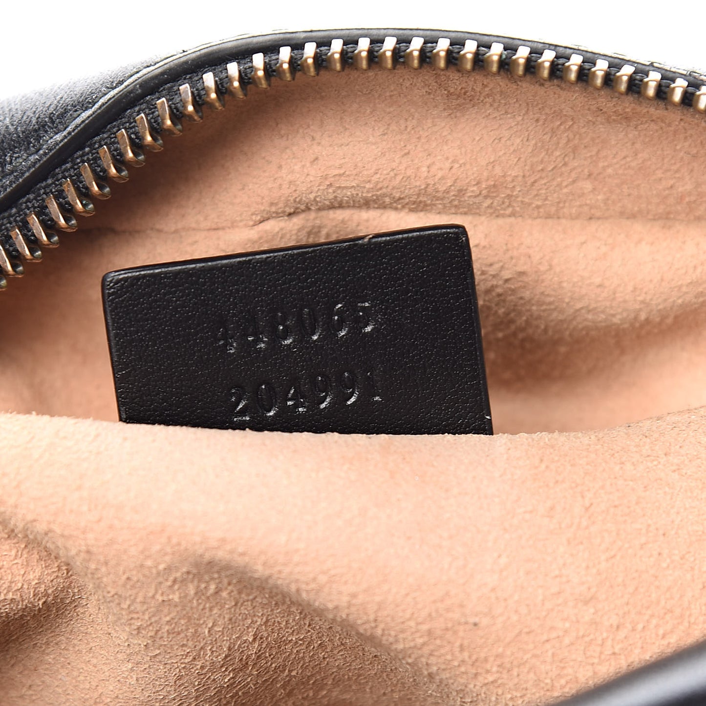 Calfskin Matelasse Mini GG Marmont Chain Shoulder Bag Black