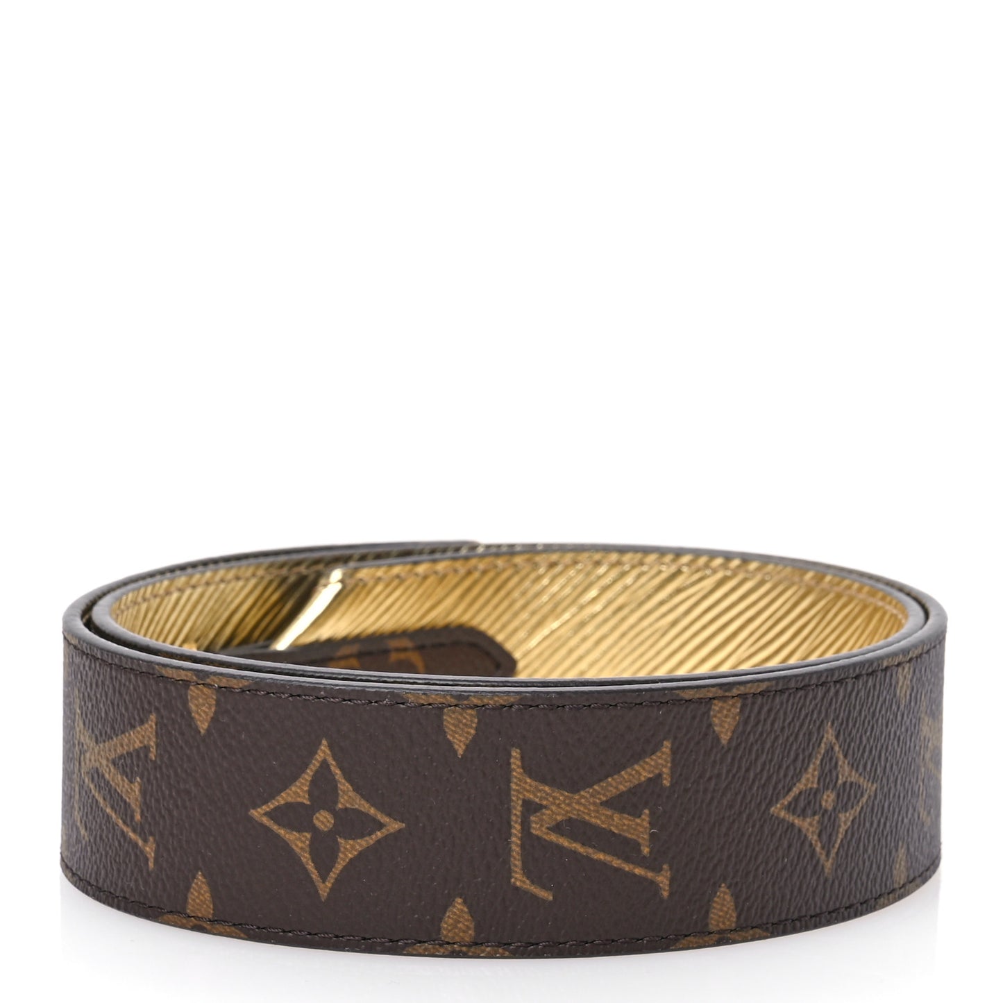 Epi Monogram Bandouliere Shoulder Strap Gold