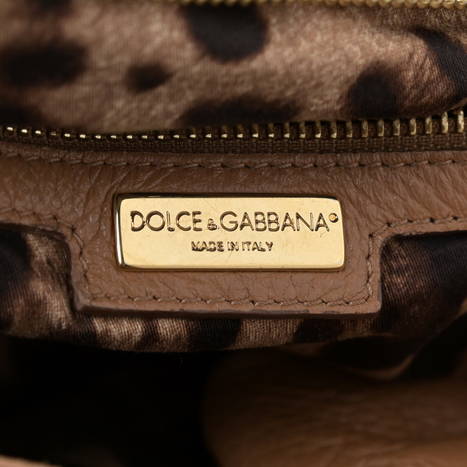 Dolce & Gabbana Grained Deerskin Large Miss Sicily Satchel 10 of 21