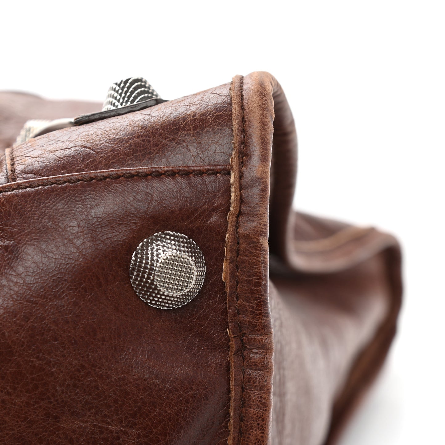 Agneau Giant 21 Silver Hardware Weekender Chataigne