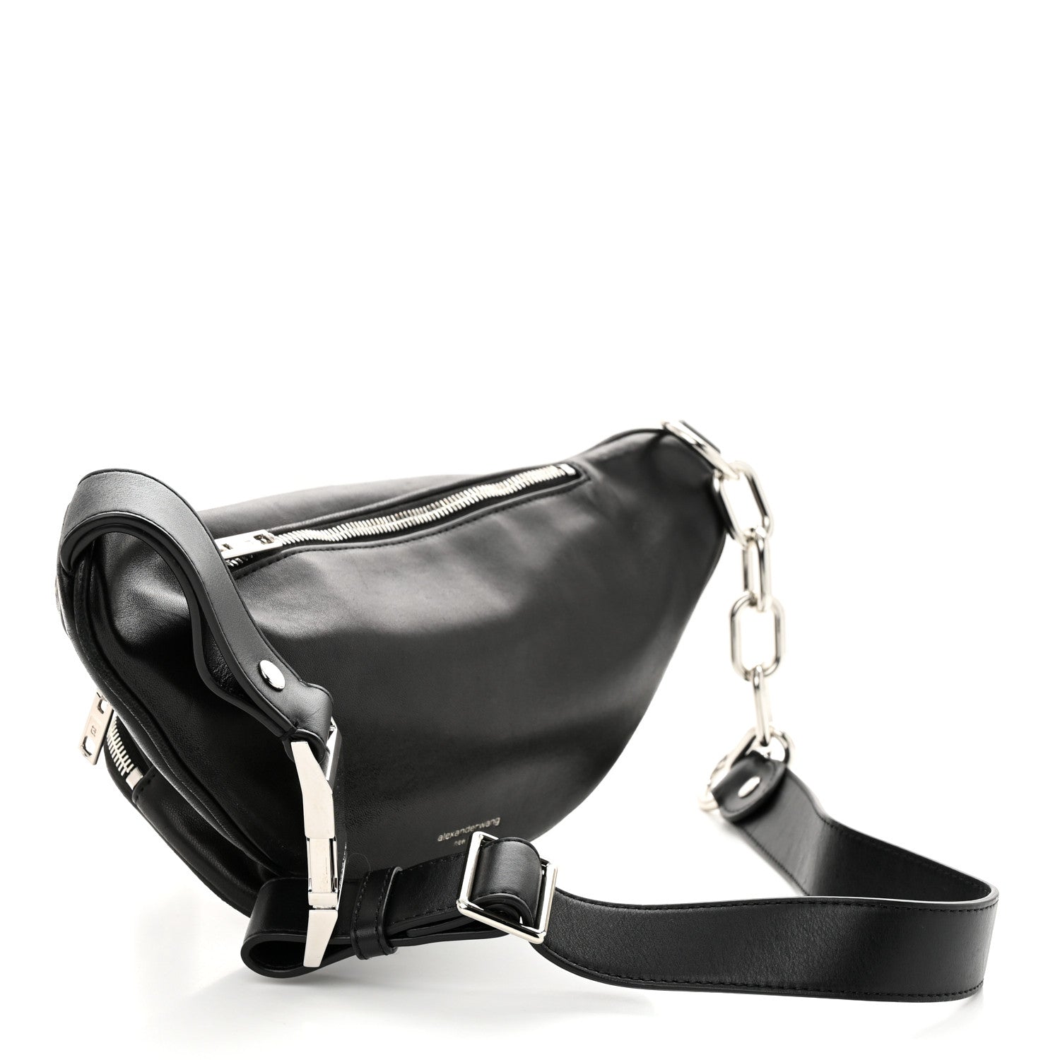 Alexander Wang Lambskin Attica Belt Bag Black 3 of 9