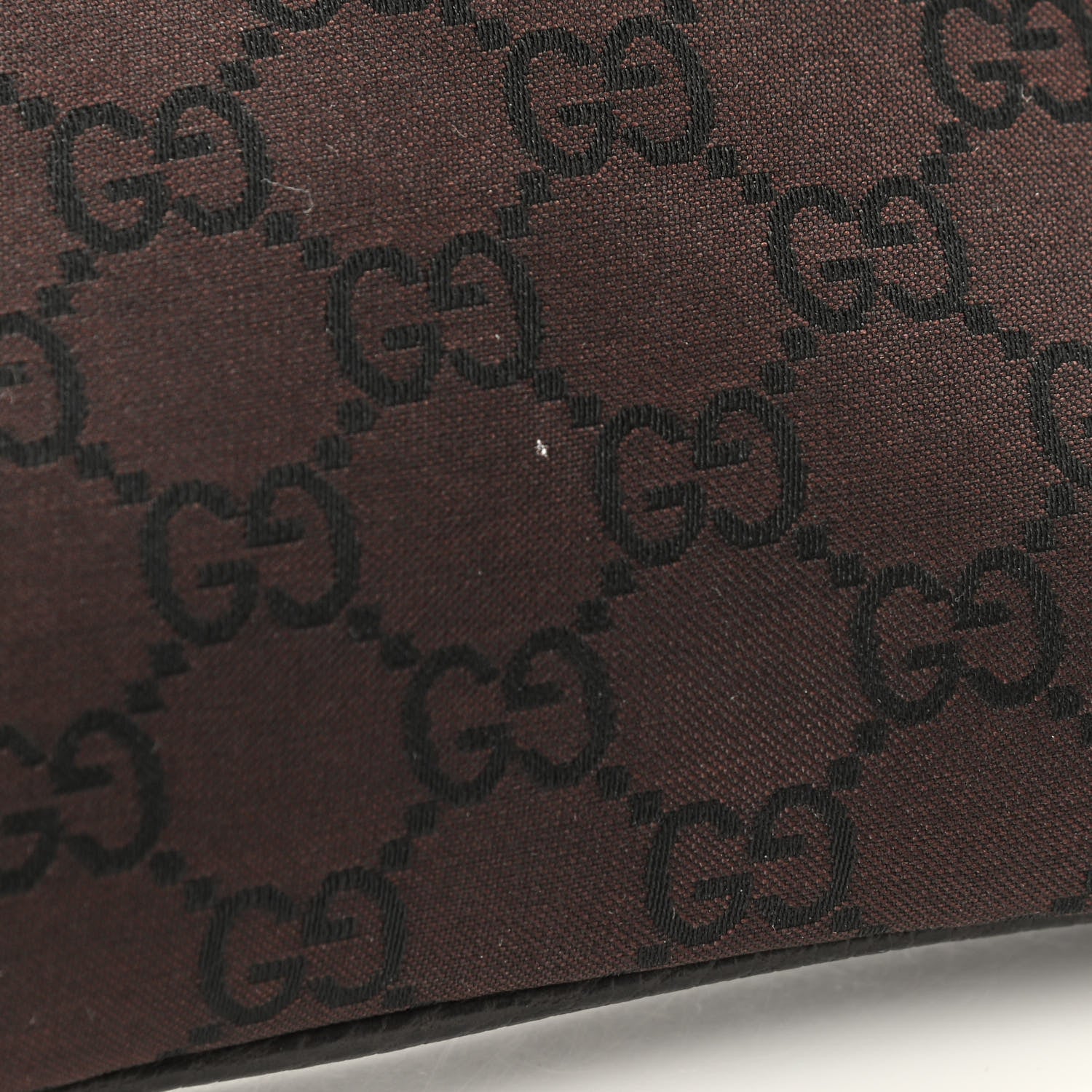 Gucci Nylon Monogram Pochette Brown 9 of 9