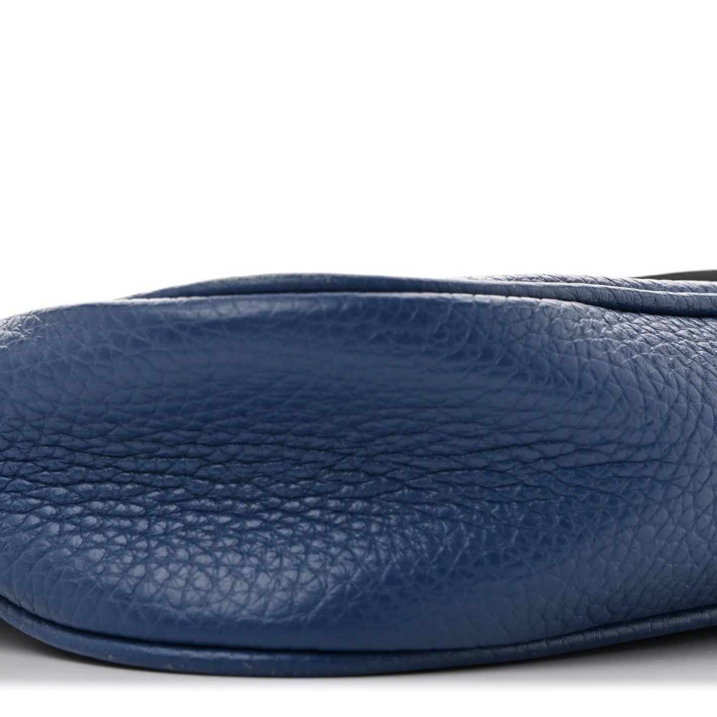 Pebbled Calfskin Medium Soho Flap Crossbody Caspian