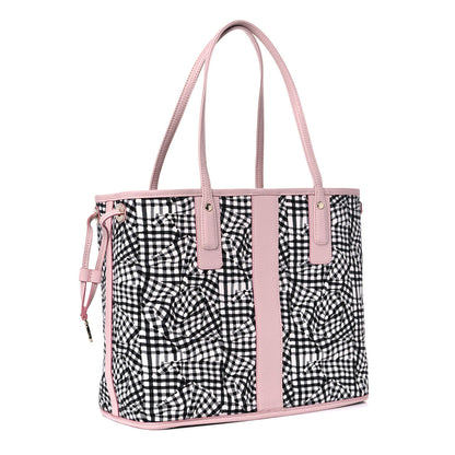 MCM Visetos Medium Liz Reversible Shopper Tote Powder Pink 5 of 16