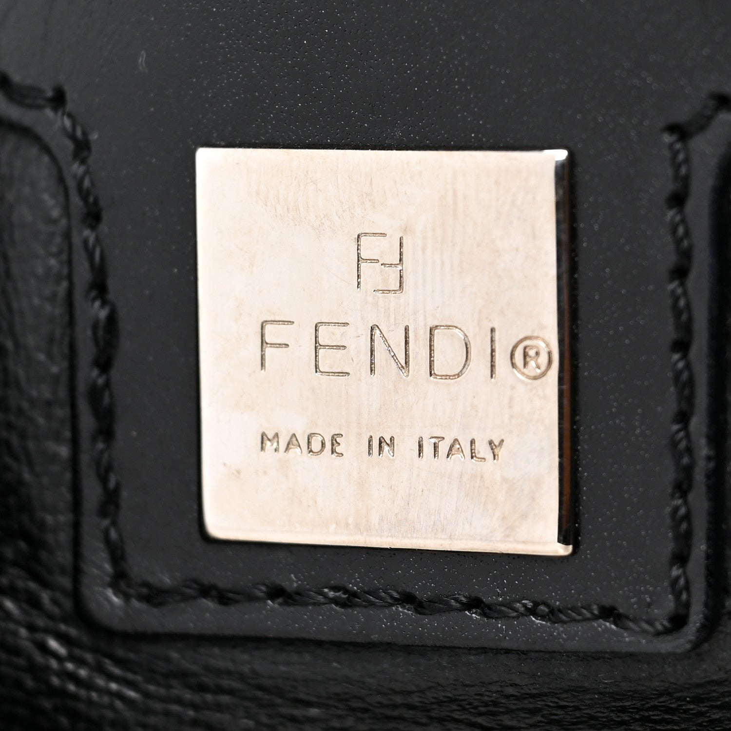 Fendi Wool Zucca Mama Baguette Grey 5 of 7
