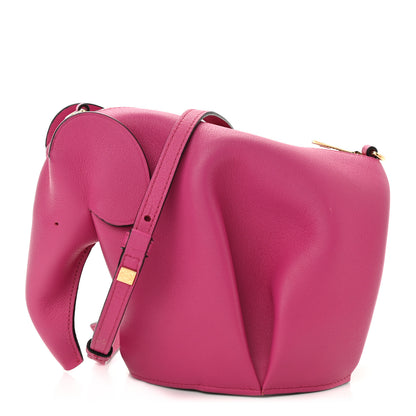 Loewe Calfskin Mini Elephant Crossbody Bag Fuchsia 1 of 8
