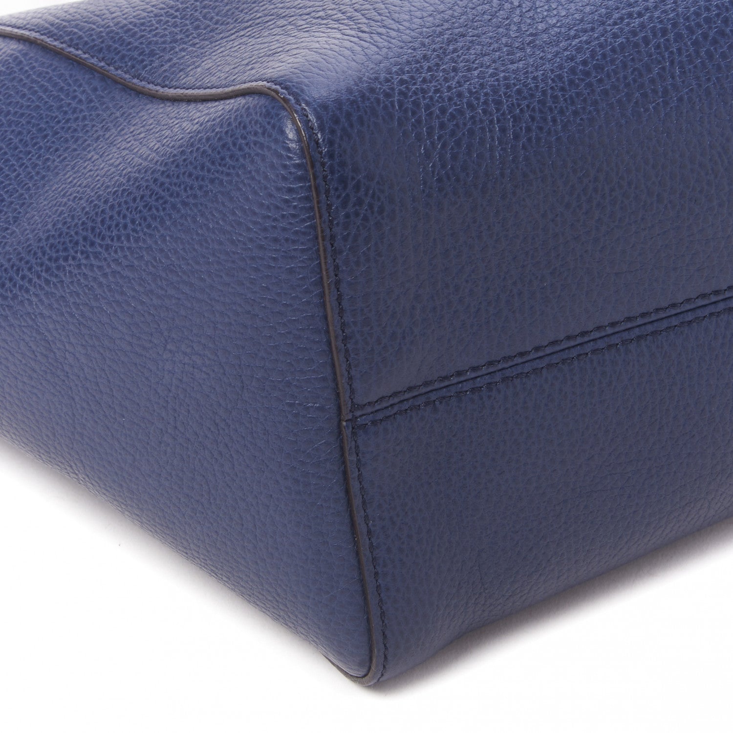 Gucci Dollar Calfskin Small Swing Tote Classic Marine Deep Cobalt 5 of 7