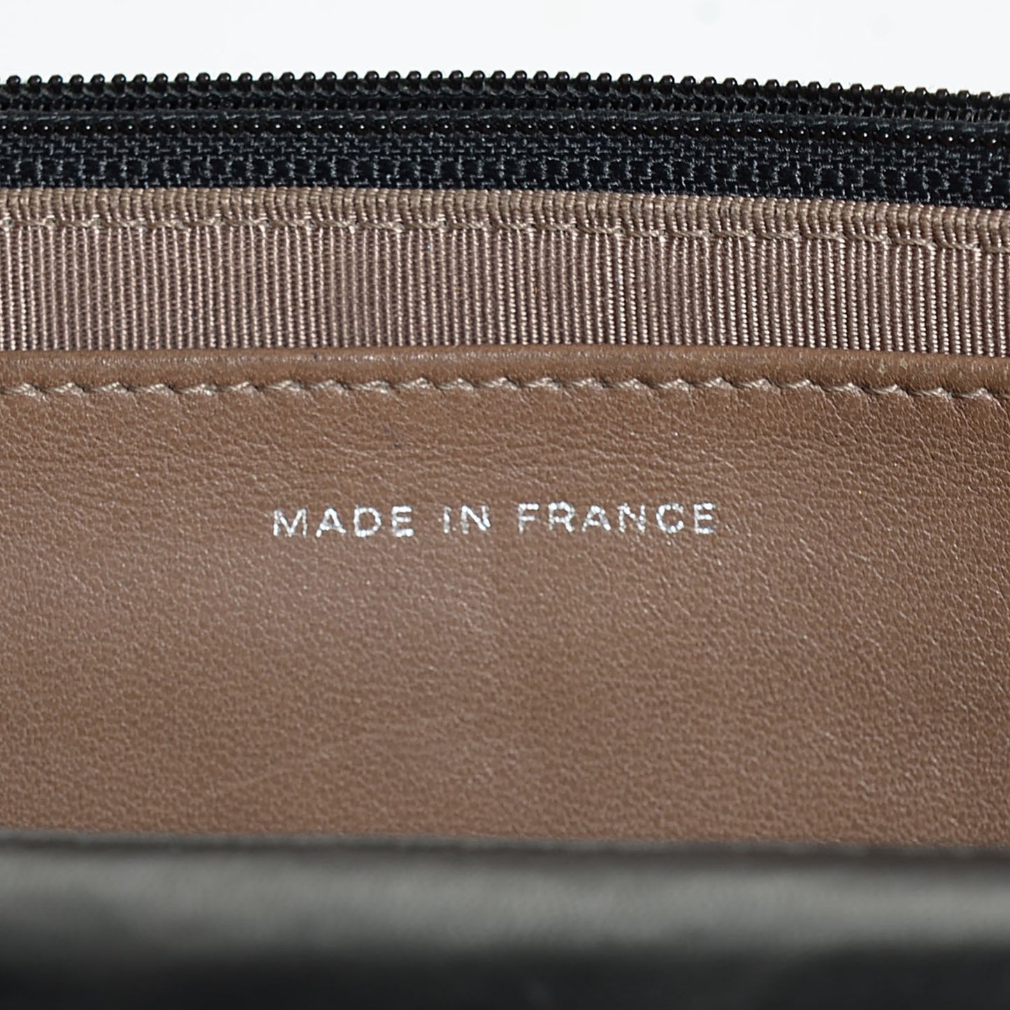 Lambskin Quilted Wallet Black