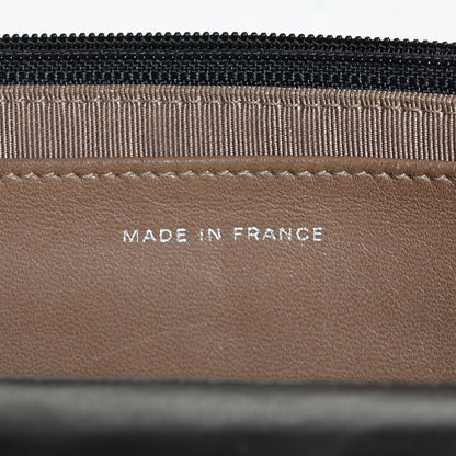 Chanel Lambskin Quilted Wallet Black 7 of 8