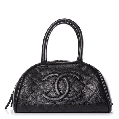 Chanel Caviar Quilted Small Bowler Black 1 of 11