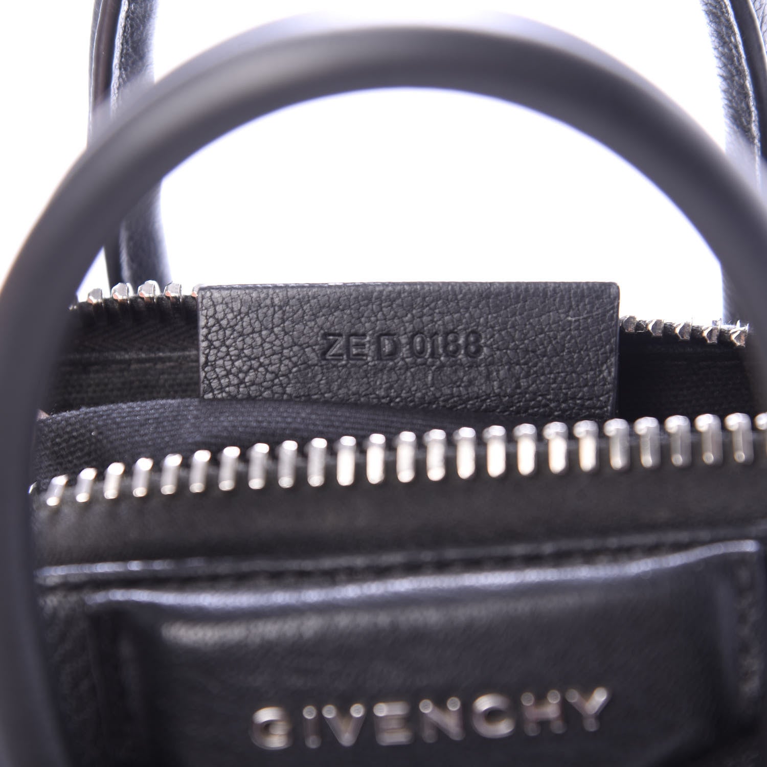 Givenchy Sugar Goatskin Mini Antigona Black 6 of 9