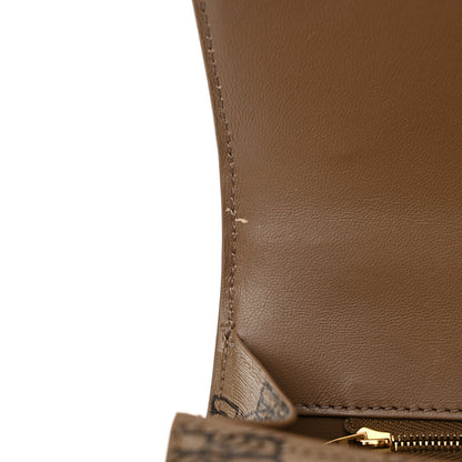 Balenciaga Coated Canvas BB Monogram Small Hourglass Top Handle Bag Beige Brown 13 of 13