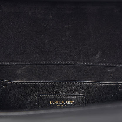 Saint Laurent Patent Classic Monogram Cassandre Clutch Black 11 of 11