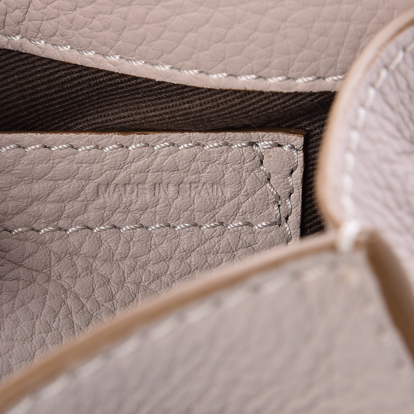 Calfskin Mini Marcie Round Crossbody Bag Abstract White