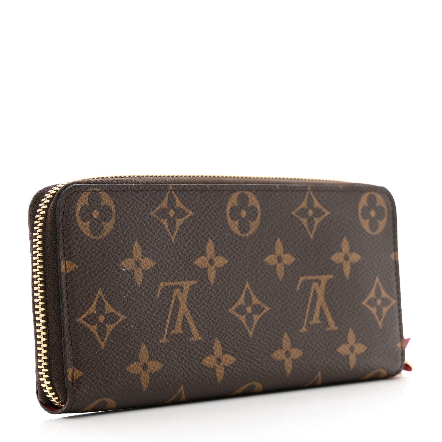 Louis Vuitton Monogram Clemence Wallet Fuchsia 3 of 7