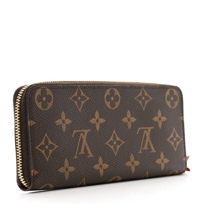 Louis Vuitton Monogram Clemence Wallet Fuchsia 3 of 7