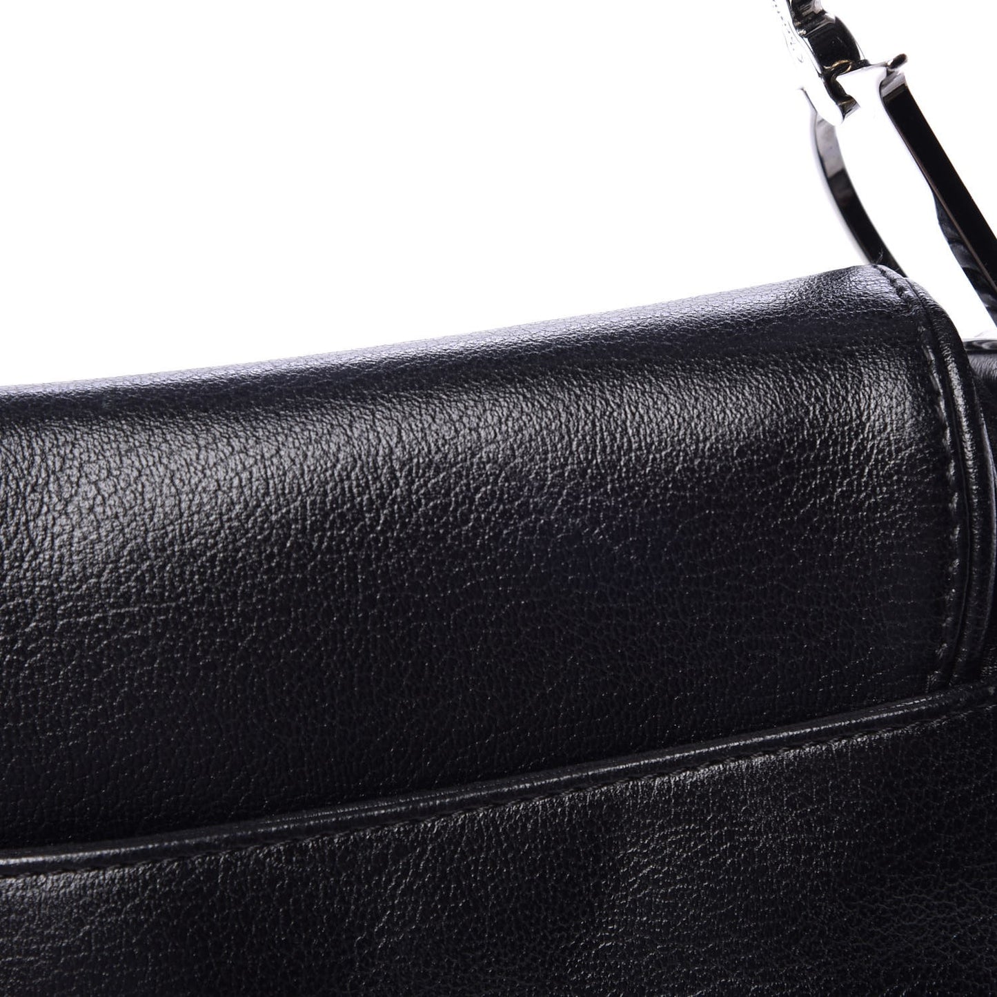 Calfskin Saddle Bag Black