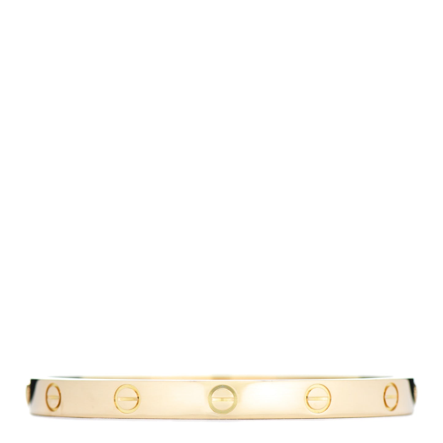 18K Yellow Gold LOVE Bracelet 17