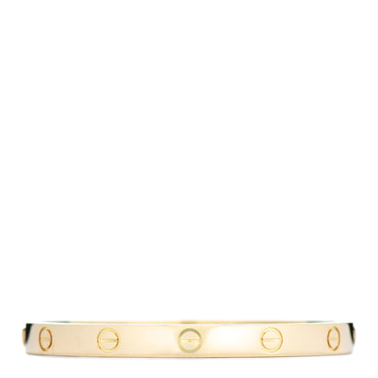 Cartier 18K Yellow Gold LOVE Bracelet 17 1 of 5