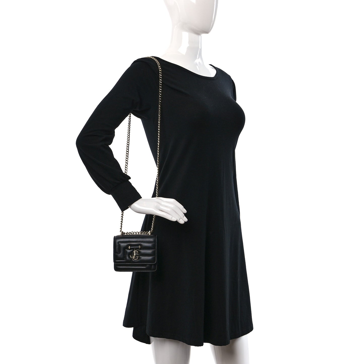 Nappa Quilted Varenne Micro Avenue Quad Black