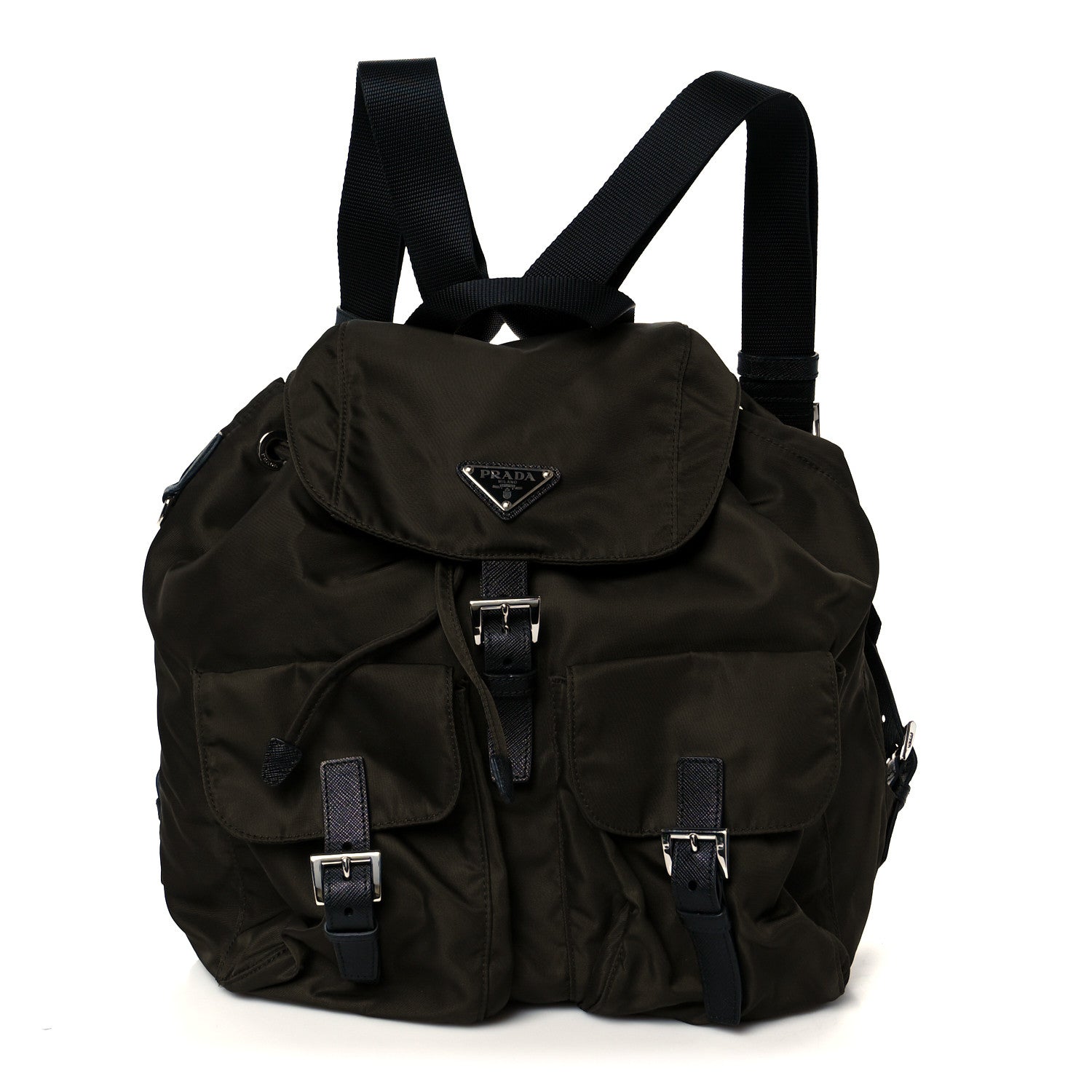 Prada Nylon Vela Medium Backpack Tundra 1 of 11