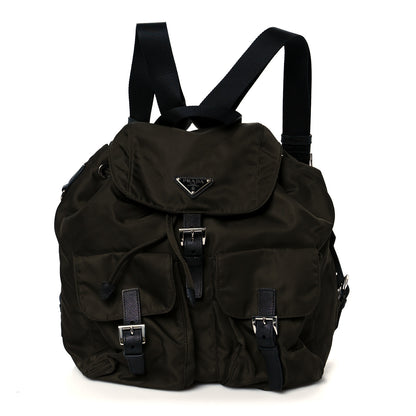 Prada Nylon Vela Medium Backpack Tundra 1 of 11