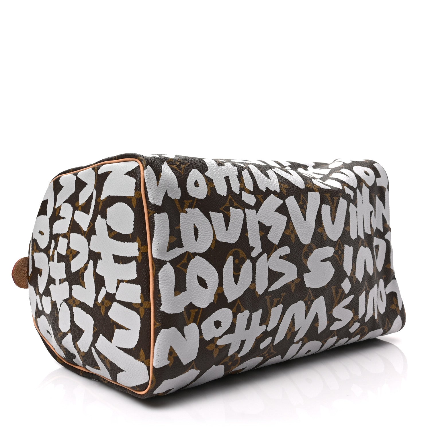 Louis Vuitton Monogram Graffiti Speedy 30 Silver 4 of 8