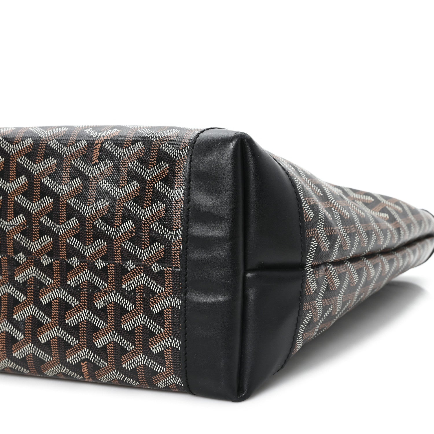 Goyard Goyardine Bellechasse Biaude MM Tote Black 9 of 12